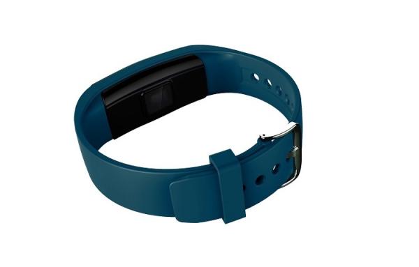 hot sale blue  smart bracelet  motion tracking and detection of sleep, sedentary reminds, movement patterns  GPS
