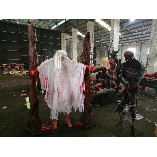 Парк развлечений Профессиональный Дом с привидениями Реквизиты Ужас Декорация Хэллоуина