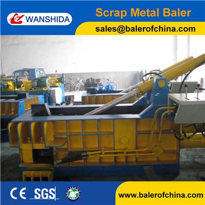 Push out Scrap Steel Balers