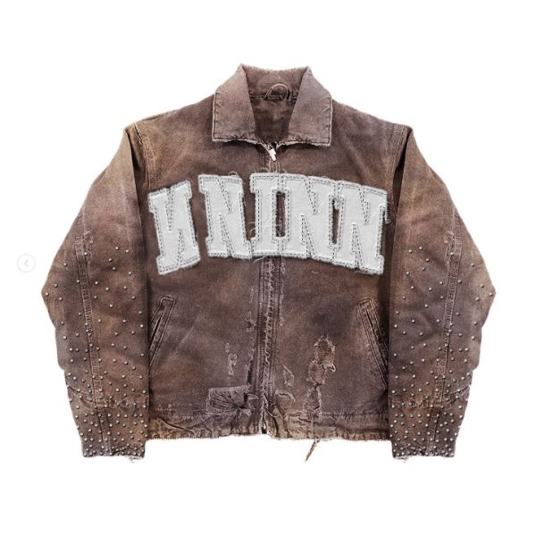 Streetwear Manufacturer Wholesale Rhinestone Zip up Letterman Bomber Jacket for Men Custom Varsity Embroidery Cropped Jacket