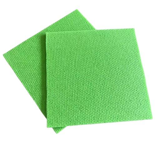 Biodegradable Wood Pulp Cotton Square Towel for Oil Absorption