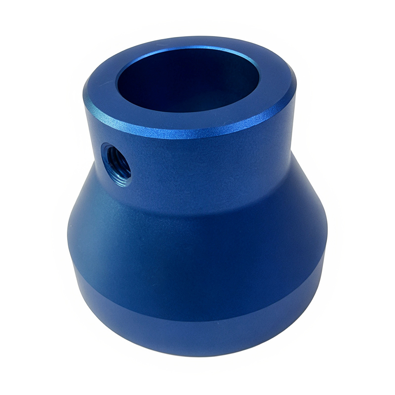 Custom Turned Parts CNC Turning Service Aluminum Bead Blasted Anodized | ChenRong