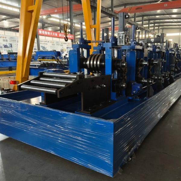 High-speed Fully Automatic Interchangeable Two-in-one CZ Purlin Roll Forming Machine