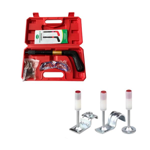 Steel and Plastic Mini Ceiling Shooting Nail Gun for Fastener Decoration Installation