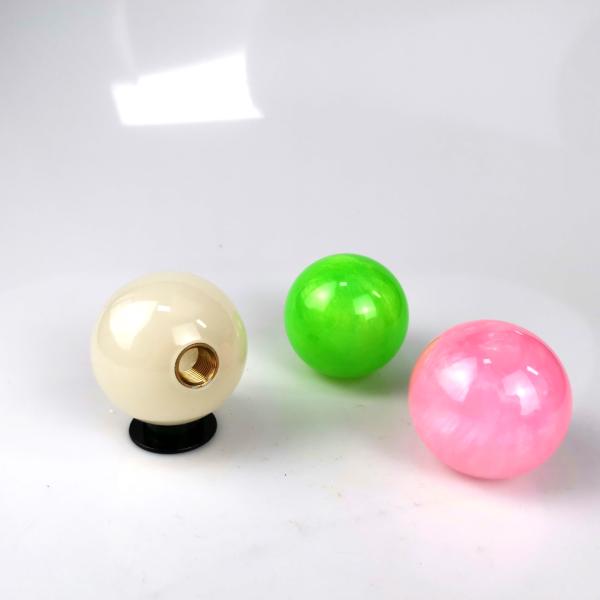 52mm 54mm Resin Shift Knob Color Customized BSCI Approved