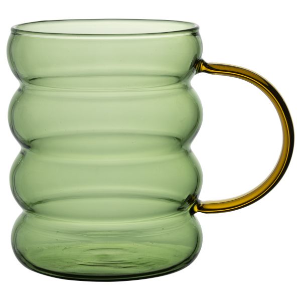 Special Design 300ml Shaped High Borosilicate Glass Drinking Cup Coffee Water Milk Drink Cup