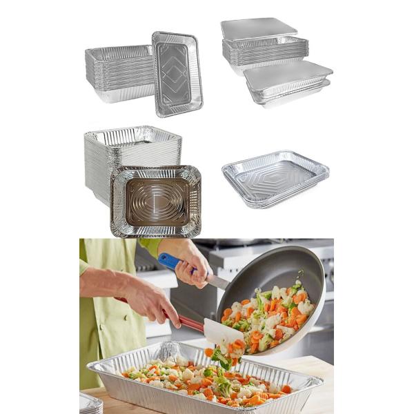 Tabela de vapor de alumínio pouco profunda 9 x 13 