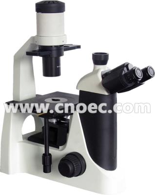 Microscópio óptico invertido biológico