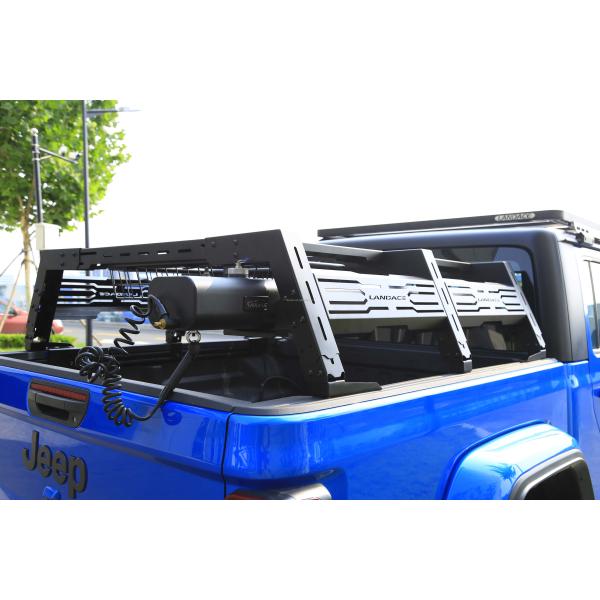 Offroad F150 Pickup Bed Rack System Q235B With Cargo Basket
