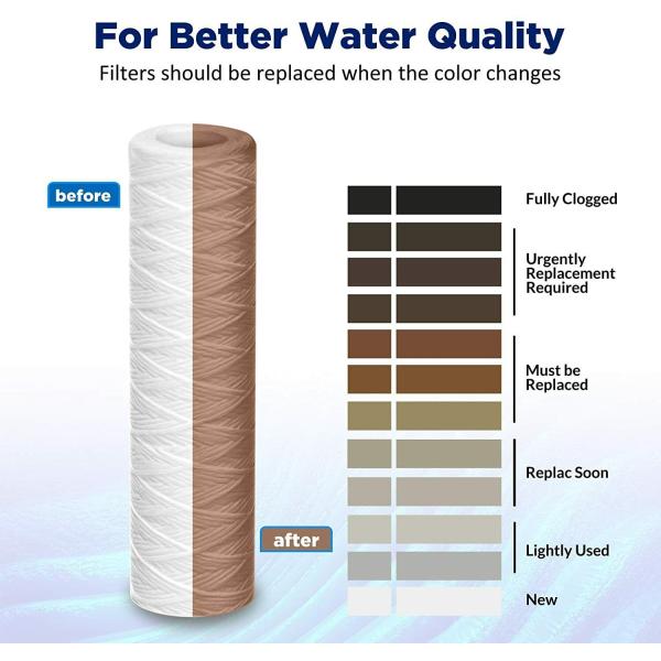 Фильтр осадков воды 10