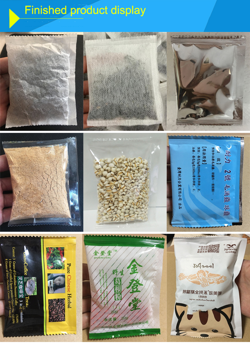 1-120г Кофейный порошок с пряностями Пакетная упаковочная машина Пакетная сахарная упаковочная машина