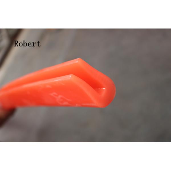 U織物/印刷機械類のためのプロフィールによって突き出されるポリウレタン バッフル