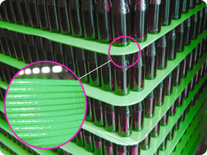 1300x 1100mm 1200x 1000mm Edge Sealed Round Corners PP Corrugated Plastic Dividers Corflute Layer Pads