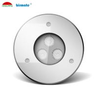 DMX512 controlam o volt subaquático 3W SS316L da cor 12 de Muti dos projetores do diodo emissor de luz para a piscina