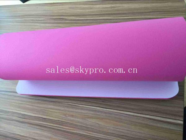 Closed Cell Yoga EVA Foam Sheet Silk Screen Printing PVC Exercise Trainning Mats