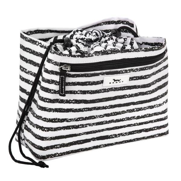 Makeup & Cosmetic Bag, Cinch-Top Closure, 4 Open Pockets, Water Resistant