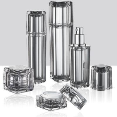 Screen Printing Acrylic Plastic Cosmetic Packaging