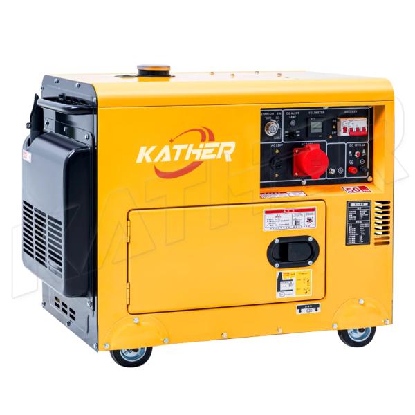 140kg Lightweight 10kva Silent Diesel Generator with Single Phase/Three Phase Output