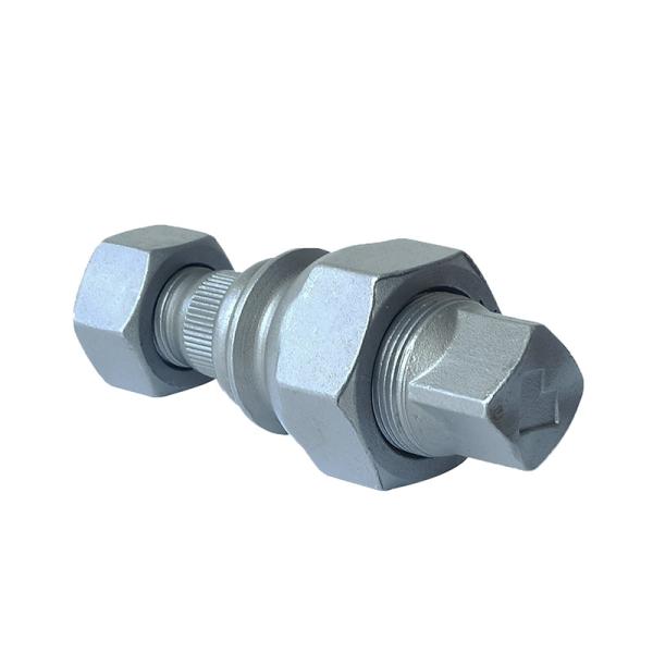 Galvanized Truck Wheel Bolts And Nuts  10.9 12.9 Grade For Mitsubishi, Isuzu 659112455 MT-119332