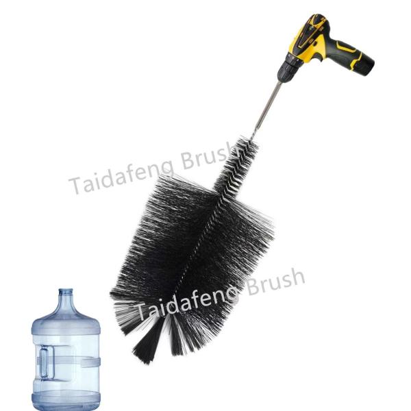 75cm Nylon Twisted In Wire Brush 5 Gallon Drinking Water Bottle Washing Brush