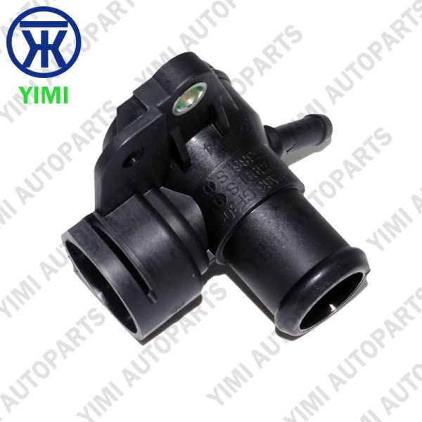 High-Temperature Engineered Plastic Coolant Pipe Joint Direct OEM Replacement Heat Resistant for VW EA888 Engines