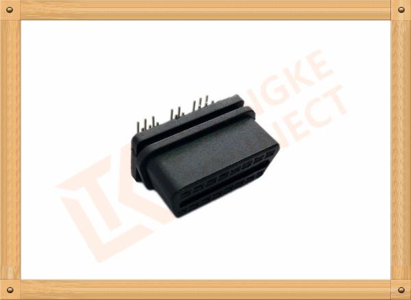 Female OBDII 16 Pin OBD Diagnostic Connector SOF004 Obd Port Connector