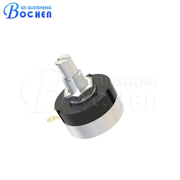 Potentiomètre à enroulement par fil de précision réglable WX17 1w 10k Ohm Single Turn