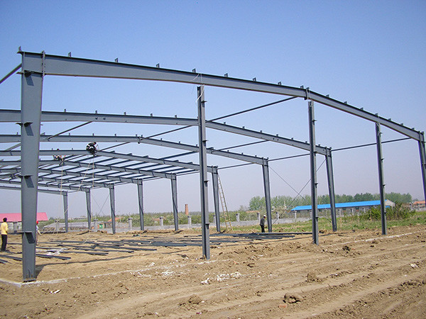 Long Life Pre Engineered Building Engineered Steel Structures Hot Rolled H Section