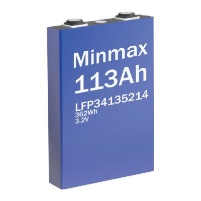 Prismatic Energy Storage LiFePO₄ Cell 3.2V 113000mAh Charge & Discharge Temperature -20℃~+60℃