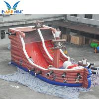 l'eau gonflable de PVC de 0.55mm glisse le pirate commercial que les enfants rebondissent le château sautant de maison de théâtre