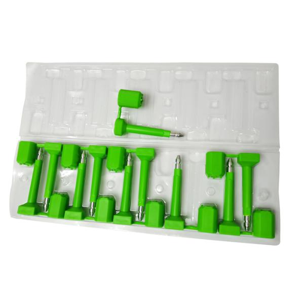 Disposable Tamper Proof Bolt Container Seal Light Weight Laser Print