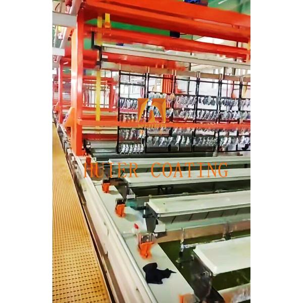 Ligne de production d'oxydation électroplatée intelligente en acier inoxydable pour l'industrie