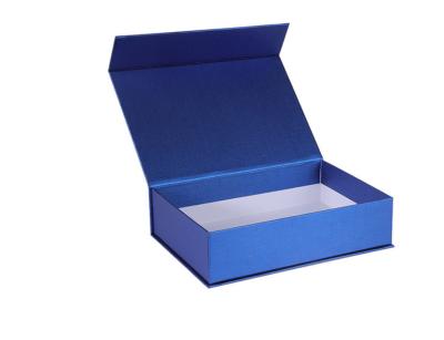Caixa de cartão magnética Handcrafted com as tampas da aleta para a joia