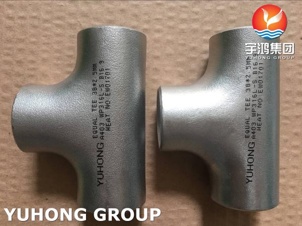 ASTM A403 WP316L-S Stainless Steel Buttweld Fittings Conexiones