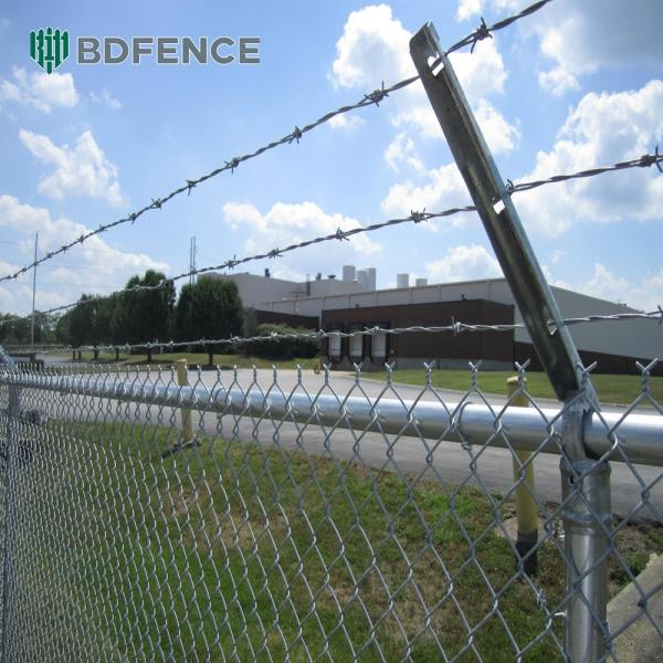 Barbed Chain Link Fence Security