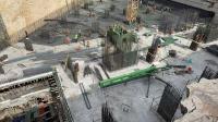 360° Angle de pivotement Boom d'araignée en béton avec une portée horizontale maximale de 21 m et une puissance de moteur de 7,5 kW