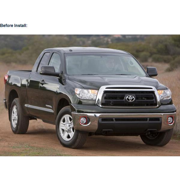 TOYOTA Tundra front fog light projector DRL LED daytime running lights