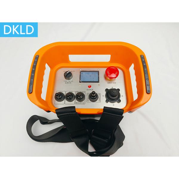 Remote Control For High-Altitude Wall Climbing Cleaning Robot