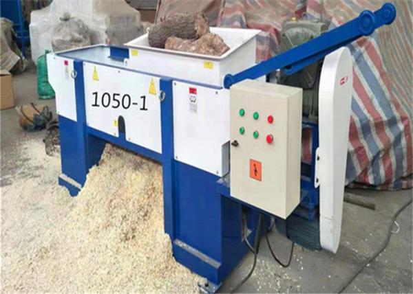 máquina de rapagem da madeira de 300kg/h 3Kw usada para o fundamento do animal de estimação