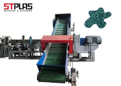 Siemens 110kg / H Waste Plastic Machine Water Ring Granular Extrusion