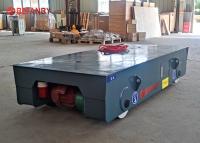 carro eléctrico de la transferencia del ferrocarril plano 2T para la dirección del robot del taller