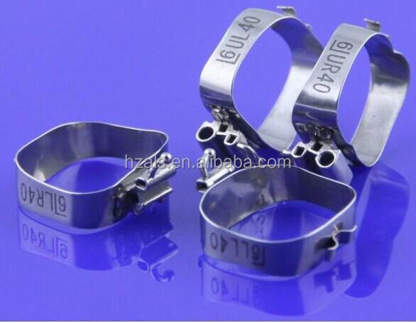 Slot 0.022 0.018 Teeth Molar Band Ortho Preweld With Buccal Tubes And Lingual Cleat