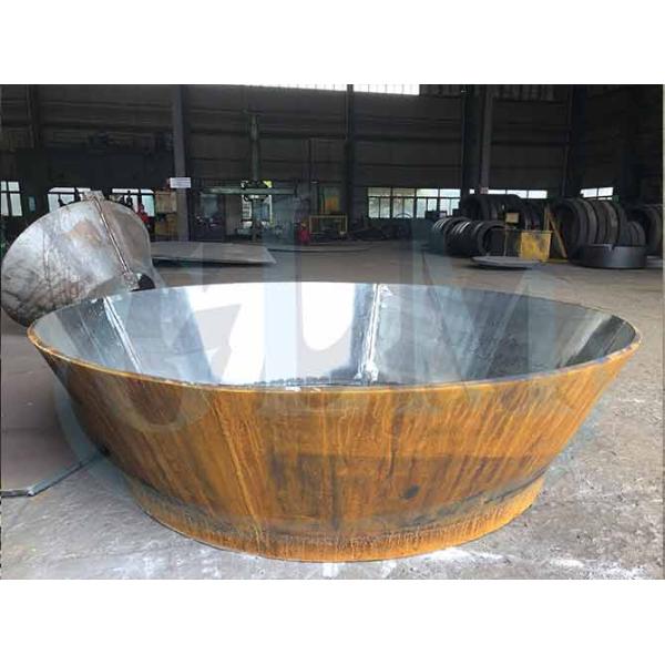 Конус SA516 Gr.70N одетый Dished диаметр головы 5500mm