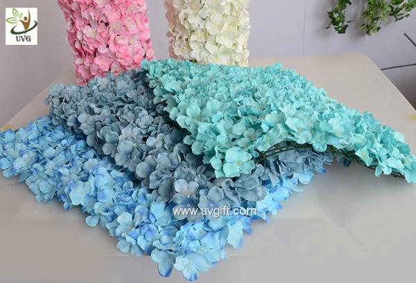 UVG cheap photography backdrops in artificial hydrangeas for wedding flower wall decoration CHR1135