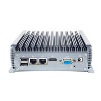 Mini computadora de escritorio de bolsillo Celeron J4125 I5-4200U 4 núcleos DDR4 Dual LAN HD VGA 6RS232
