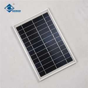 панель солнечных батарей системы солнечной энергии ZW-6W-6V 6V 6W мини портативная стеклянная прокатанная