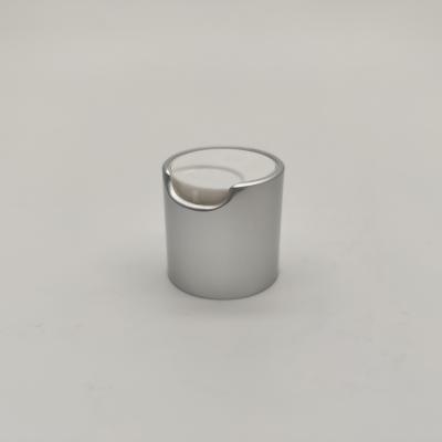 ODM Anodized Aluminum 24 410 Flip Top Cap For Plastic Bottle
