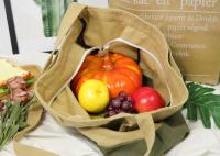 Un sac d'emballage recyclable d'envergure oblique d'épaule, sac d'emballage de voyage de toile de grande capacité