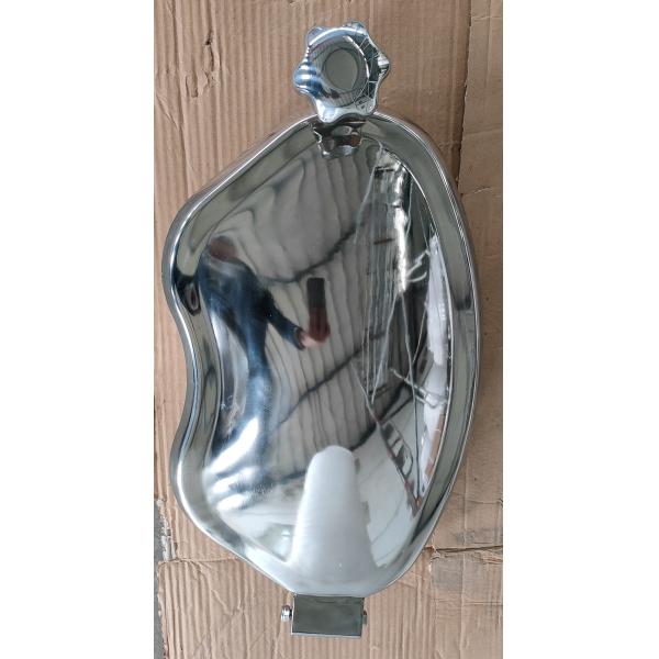 Круглый наружный водопровод GHO Санитарная круглая крышка из нержавеющей стали с давлением