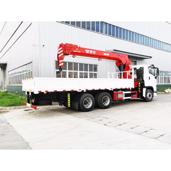 High Operating Efficiency 12 Ton 16 Ton Telescopic Folding Boom Truck Mounted Crane